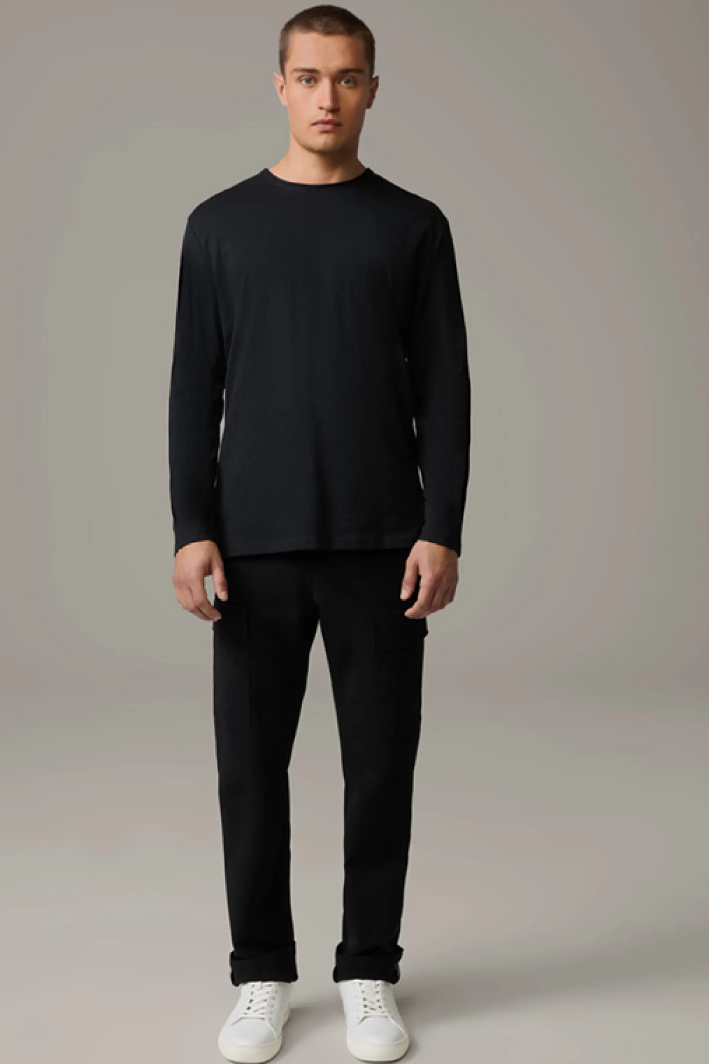 Strellson Baumwoll-Longsleeve Tyler,