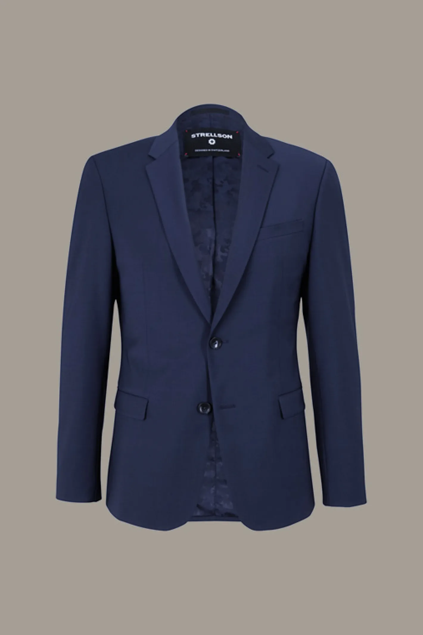 Strellson Flex Cross Baukasten-Anzug Caleb-Madden, navy