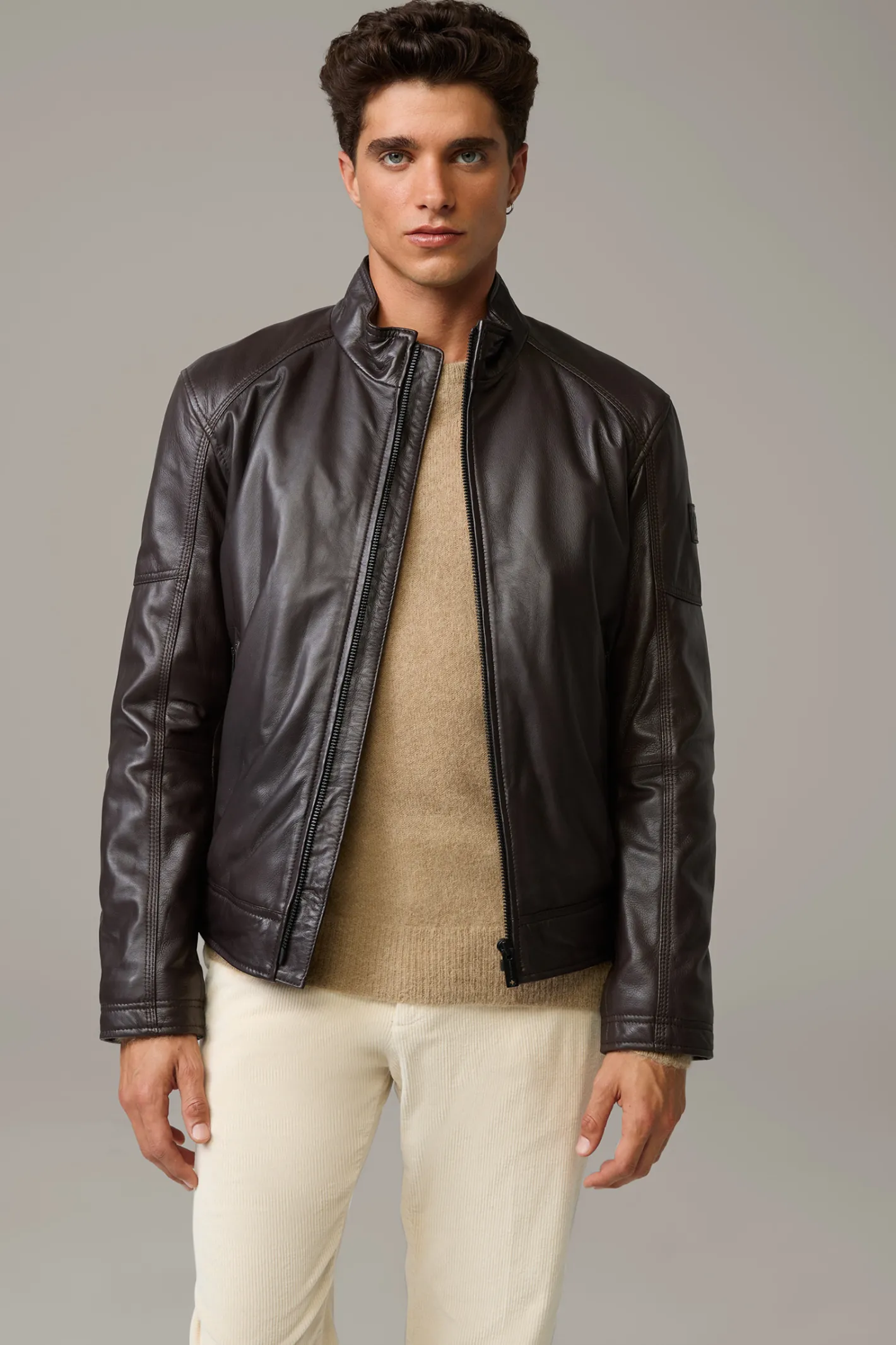 Strellson Lederjacke Preston 2.0,