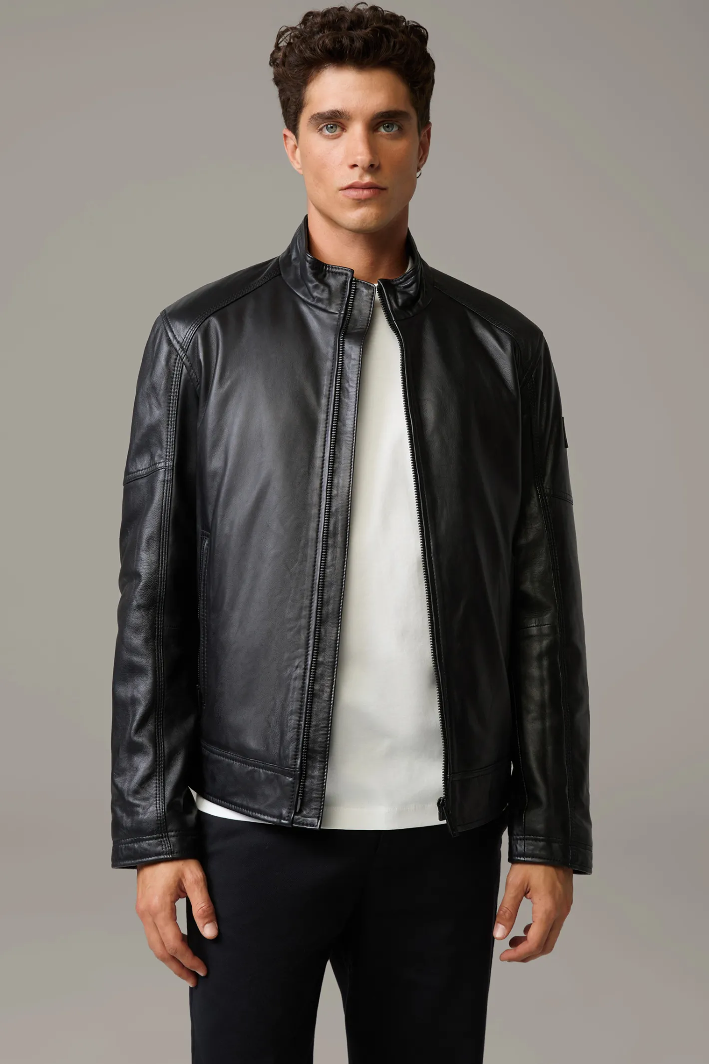 Strellson Lederjacke Preston 2.0,