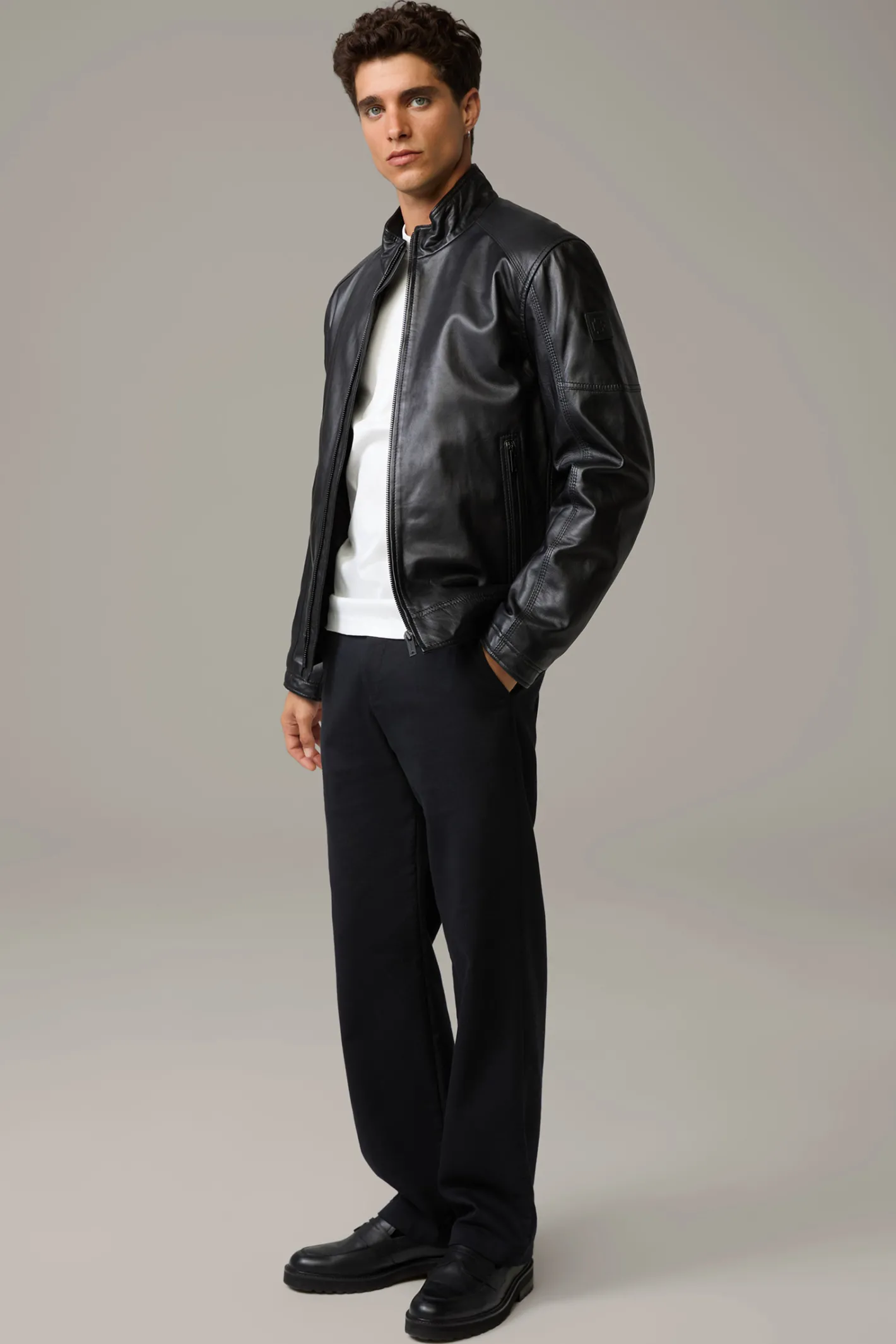 Strellson Lederjacke Preston 2.0,