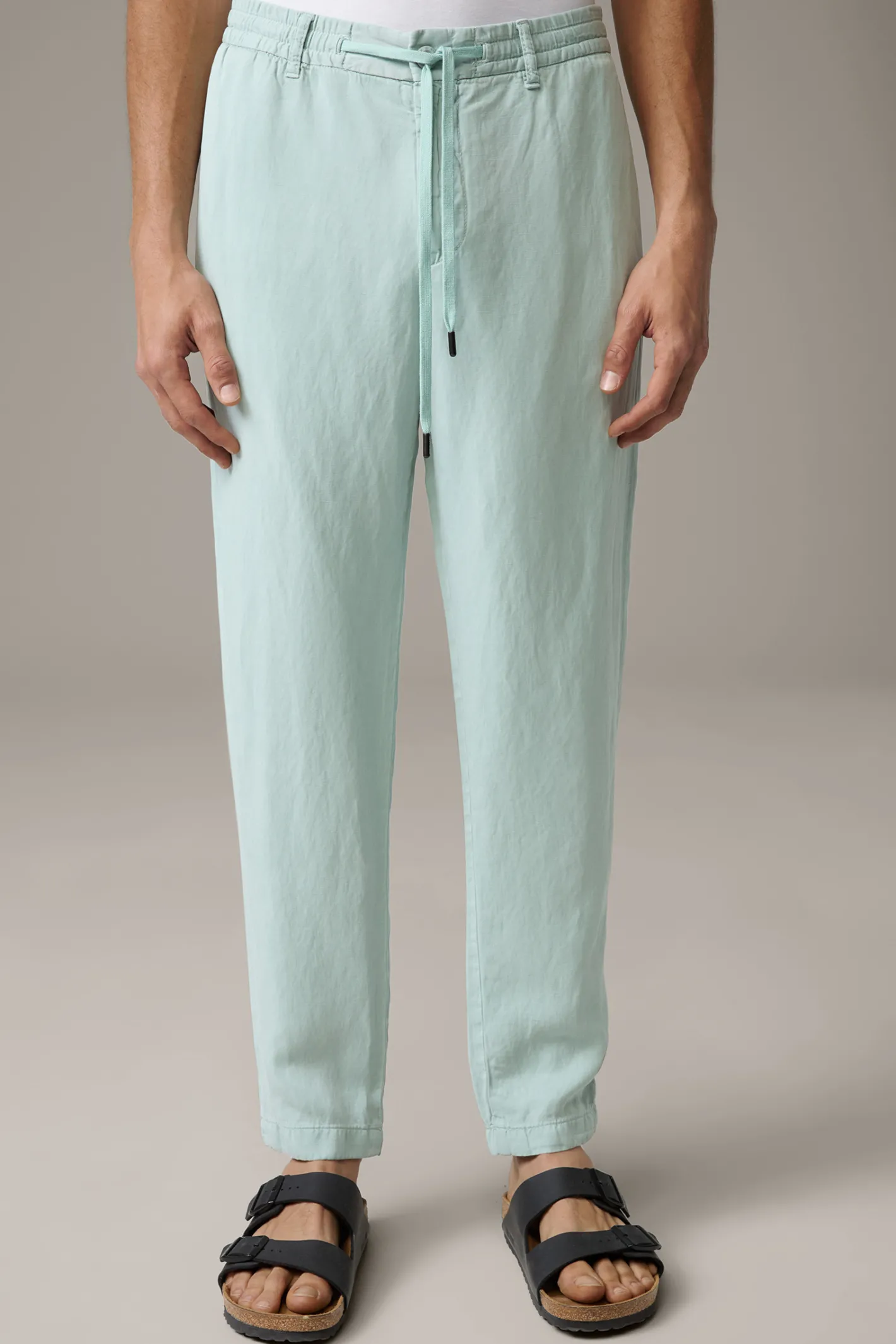 Strellson Leinen-Mix Stoffhose Saturn, mint