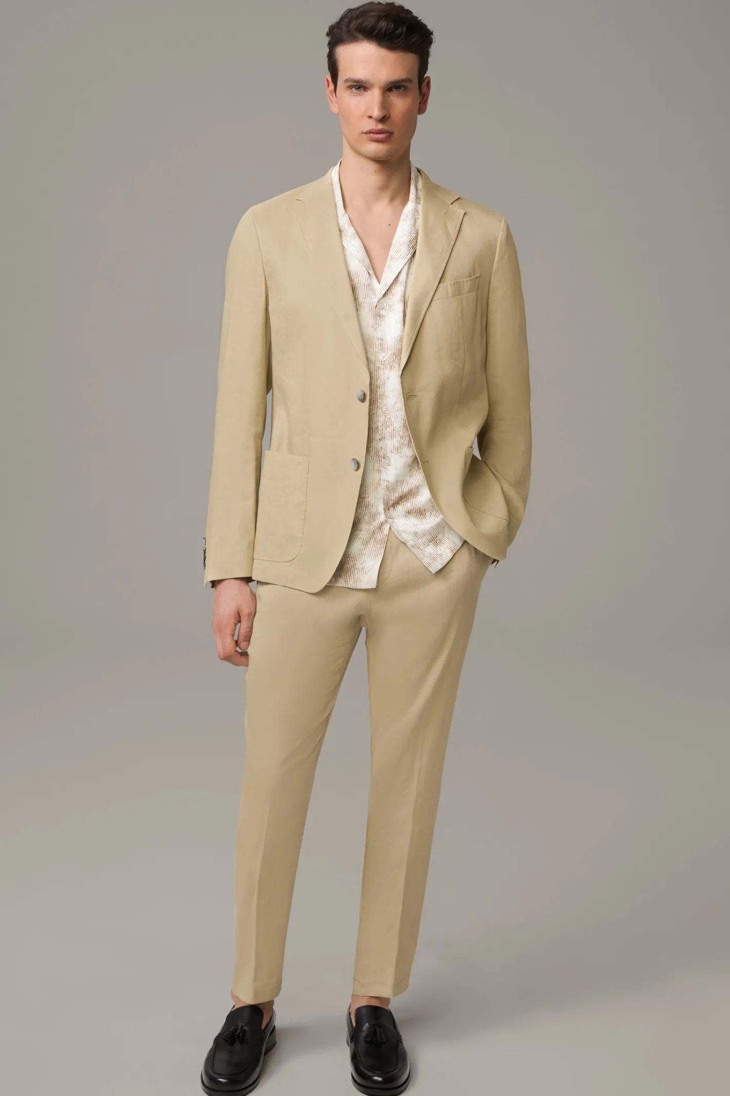 Strellson Leinen-Mix-Hose Till,