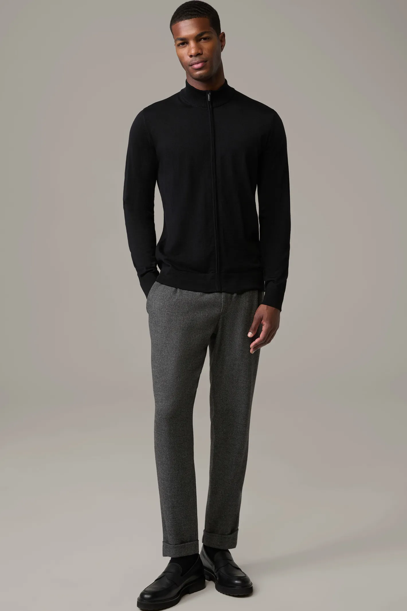 Strellson Merino-Strickjacke Marek,