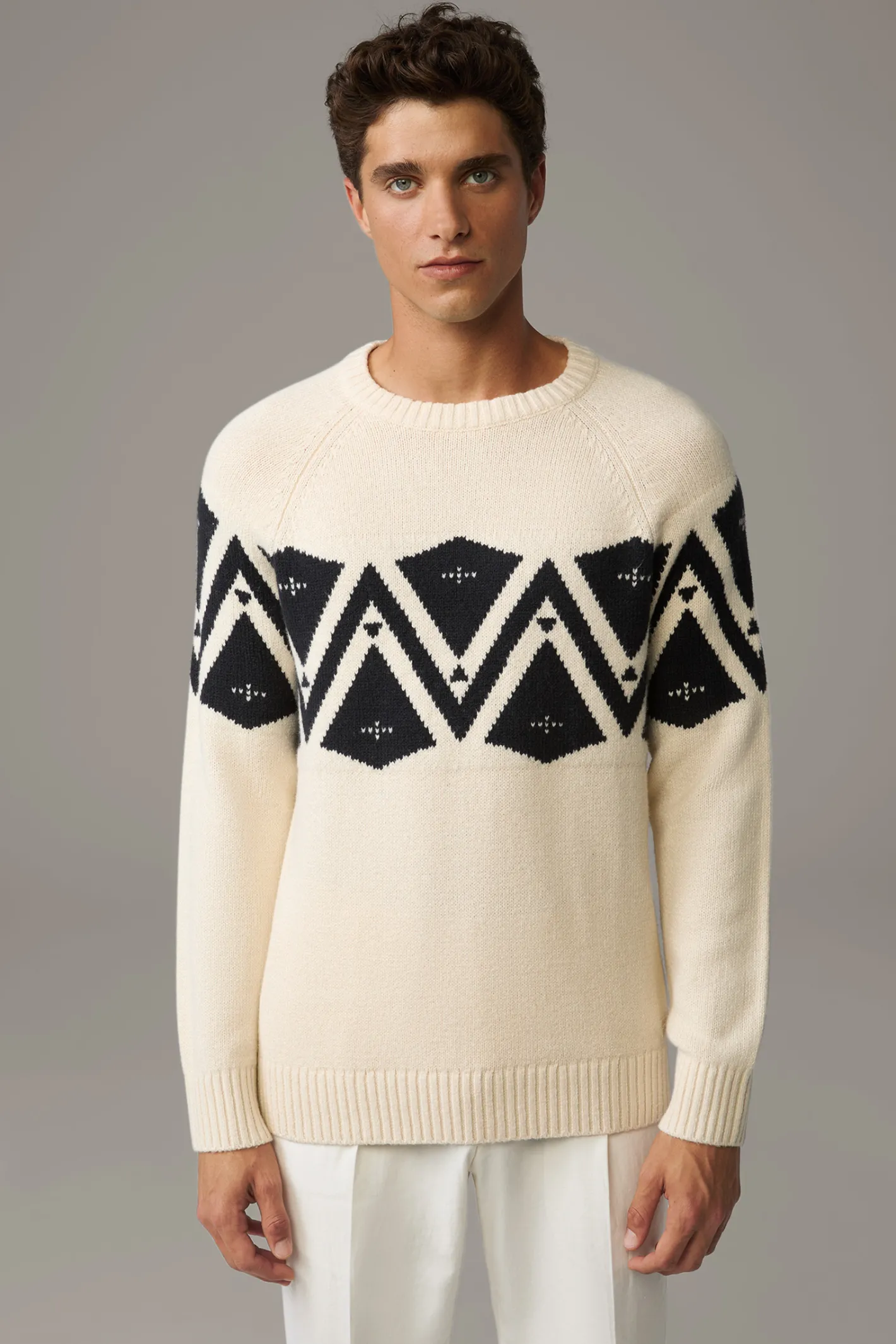 Strellson Norweger-Pullover Tito, /schwarz