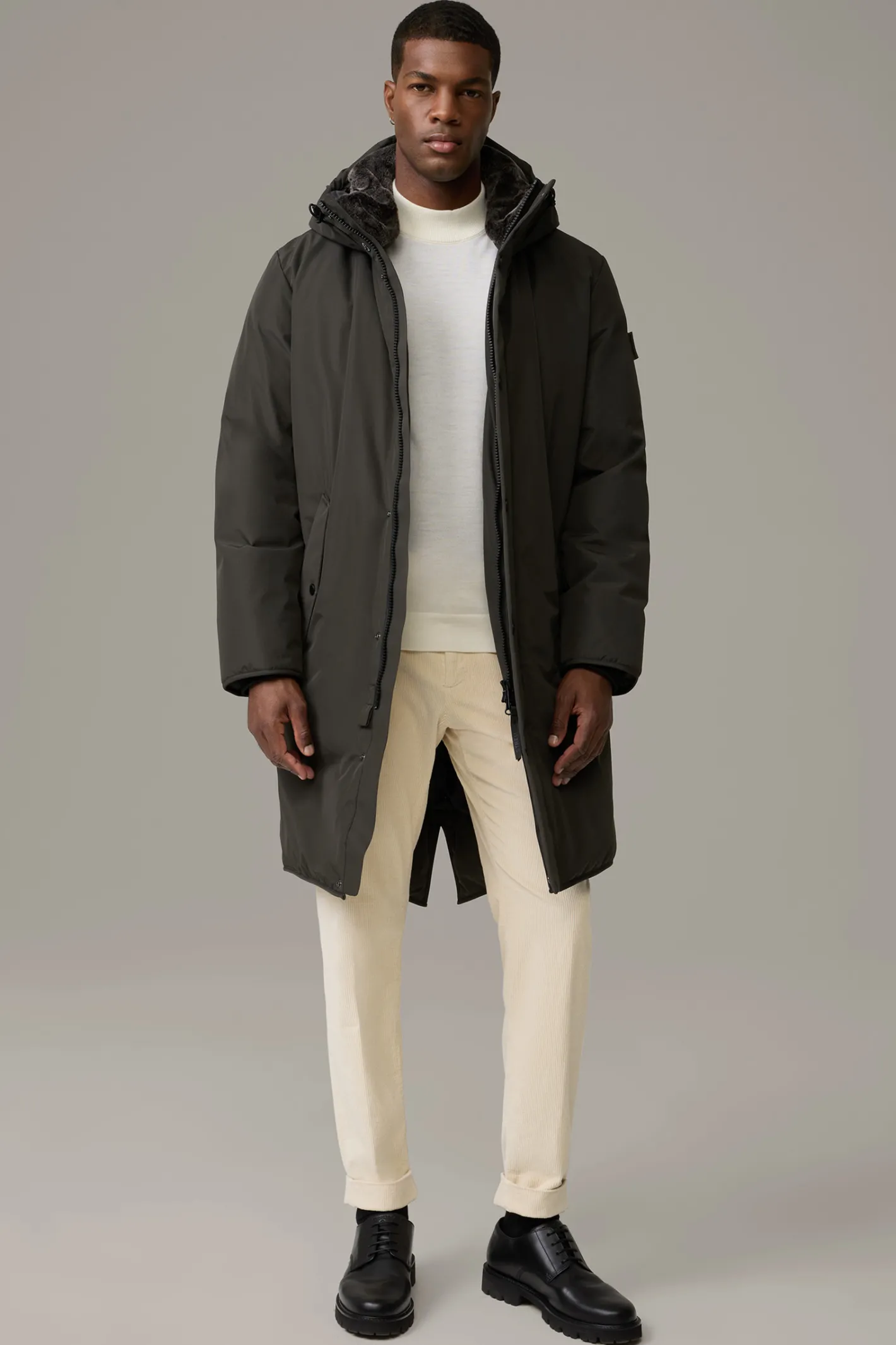 Strellson Outdoor-Mantel S.C. Parka, oliv