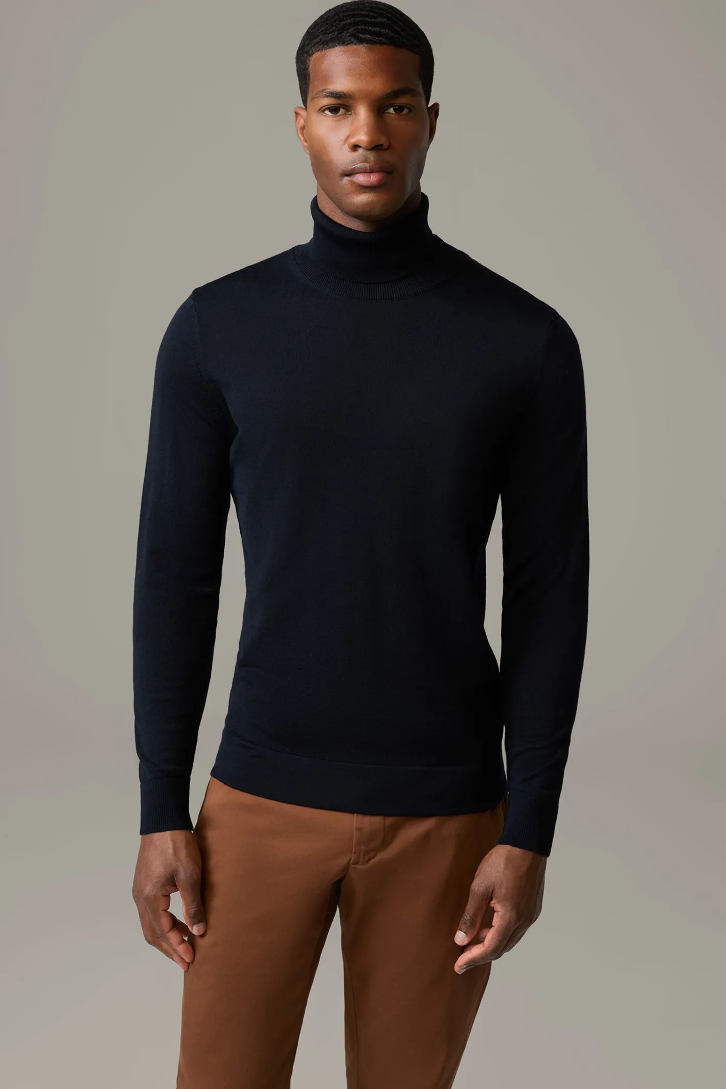 Strellson Schurwoll-Rollkragenpullover Marek,