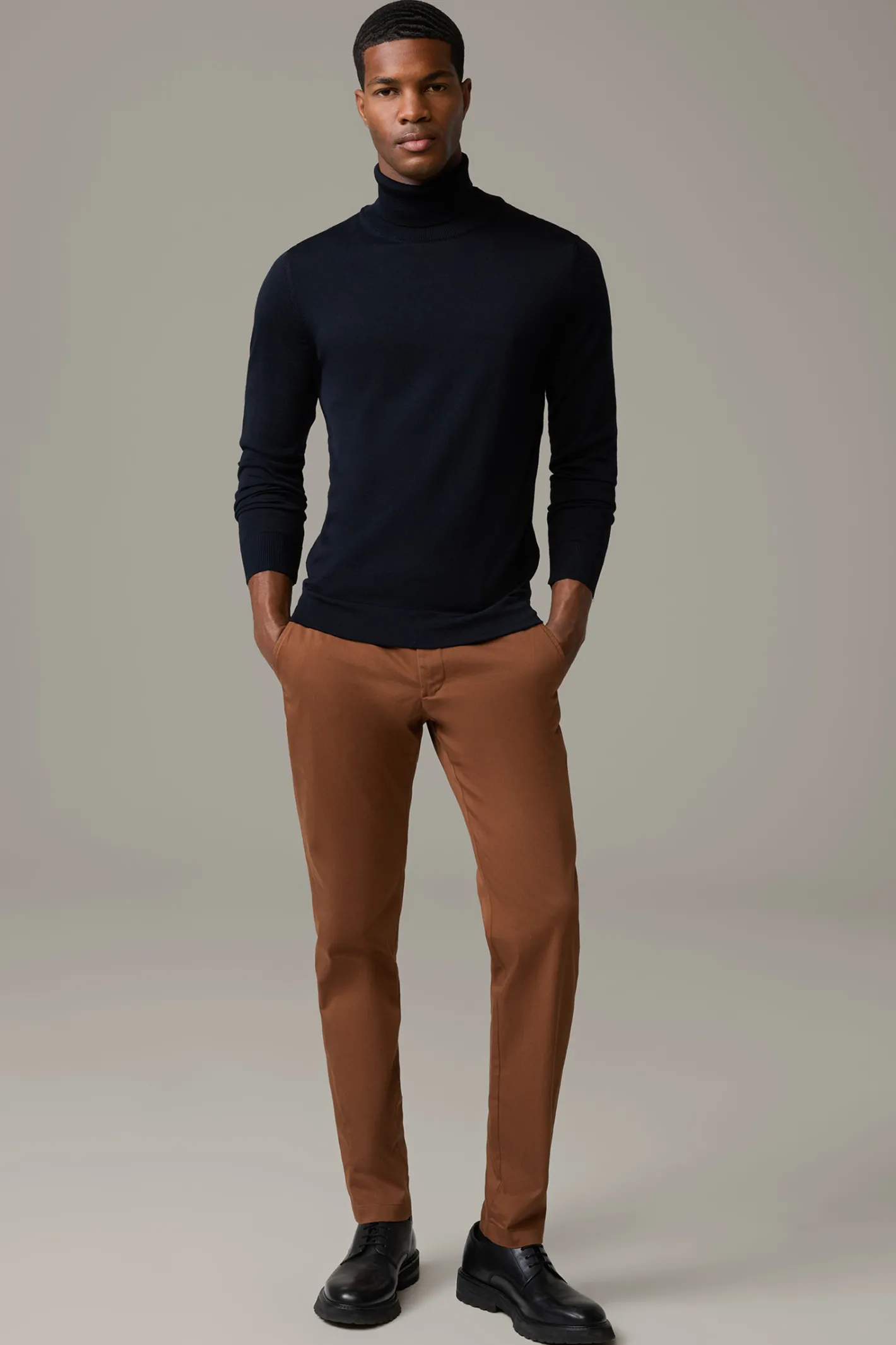 Strellson Schurwoll-Rollkragenpullover Marek,