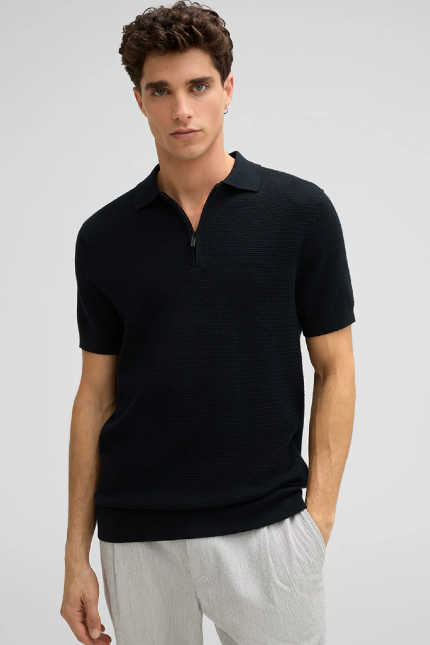 Strellson Strick-Poloshirt Keeth,