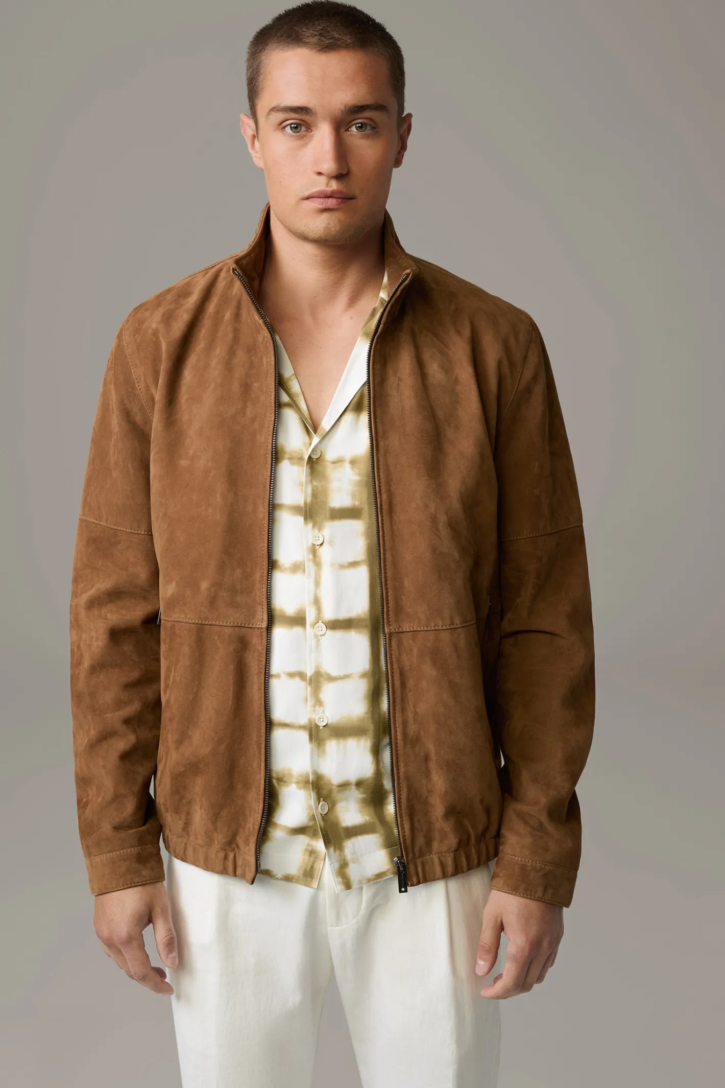Strellson Velours-Lederjacke Jim,