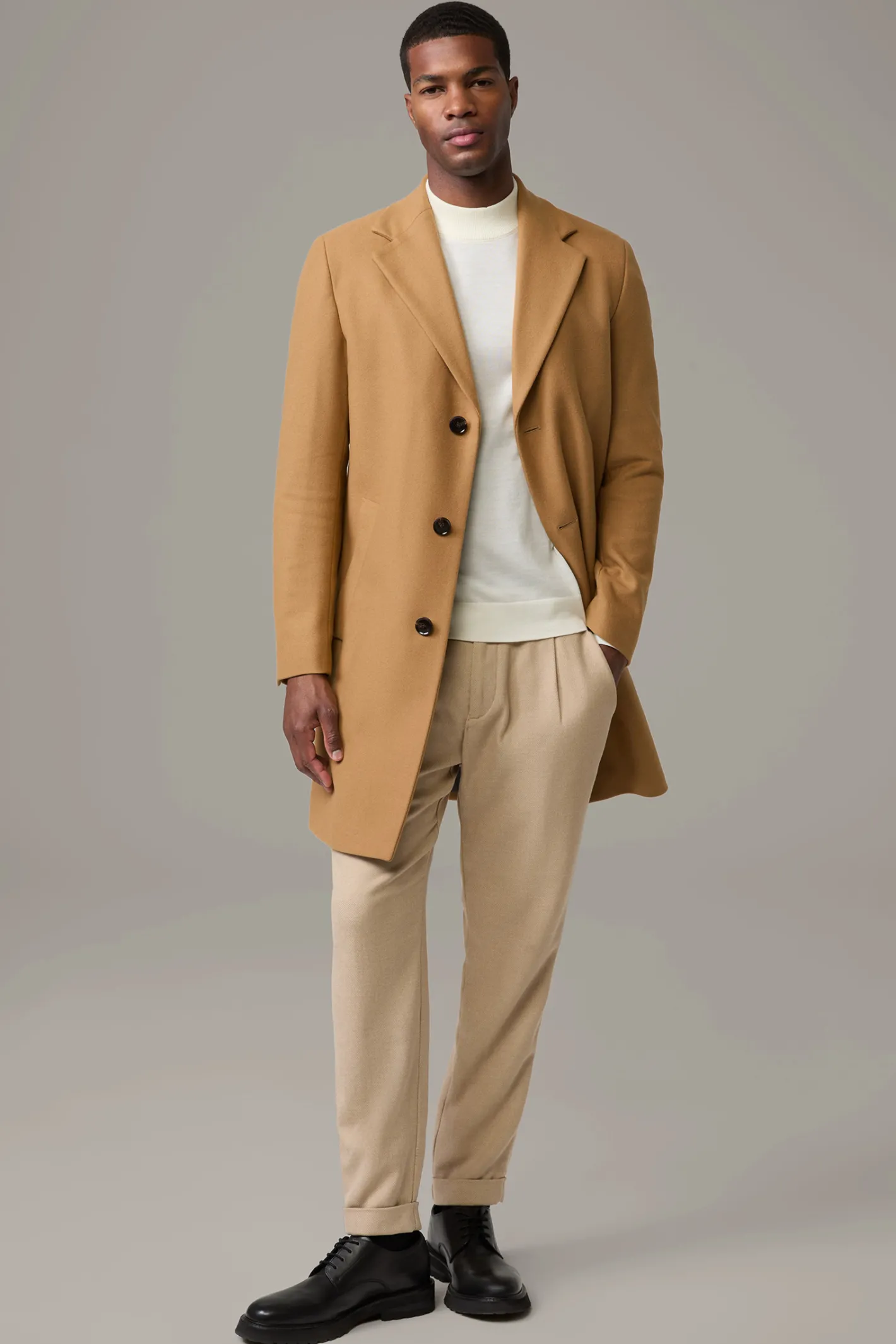 Strellson Wollmix-Cashmere-Mantel Adria 2.0,